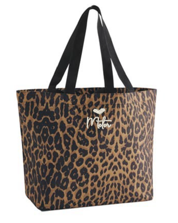 Leopard shopper