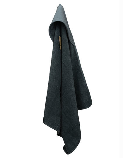 Badcape met naam geborduurd