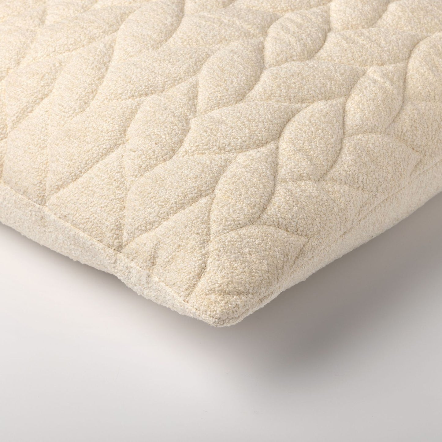 Maddy - sierkussen - 45 x 45 cm - whisper white