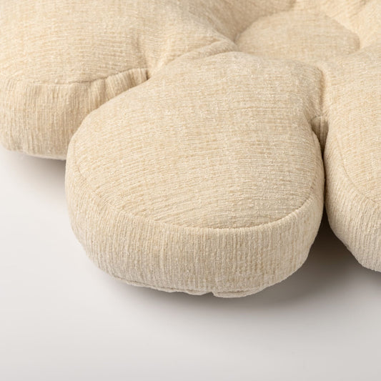 Sierkussen bloom - 43 x 43 -  beige