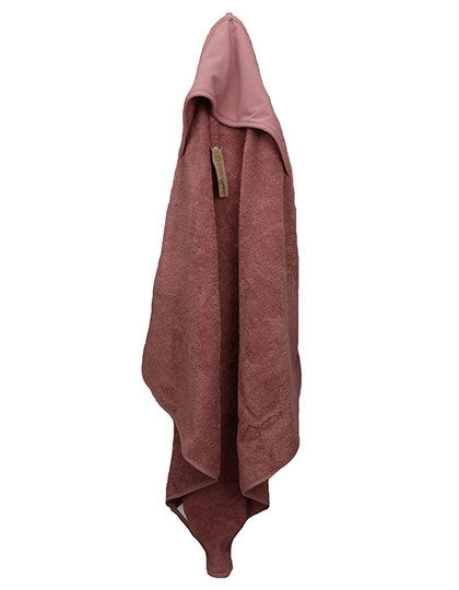 Badcape met naam geborduurd