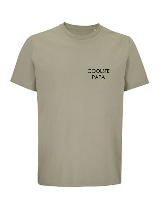 Unisex organic t-shirt met bedrukking
