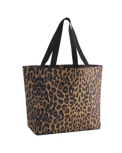 Leopard shopper