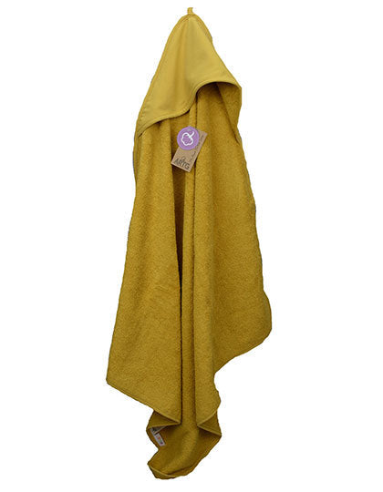Badcape met naam geborduurd
