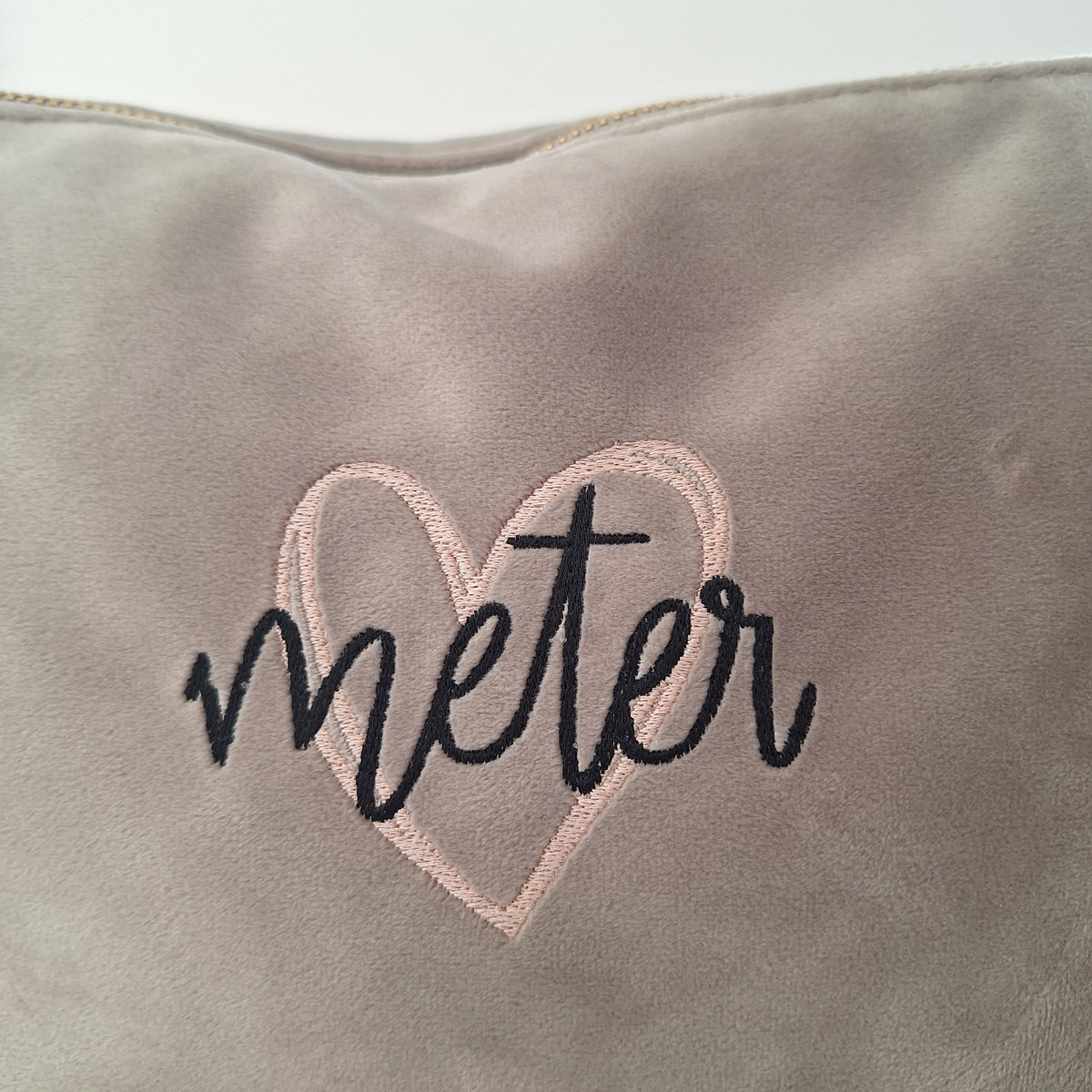 Luxe velvet toilettas Meter