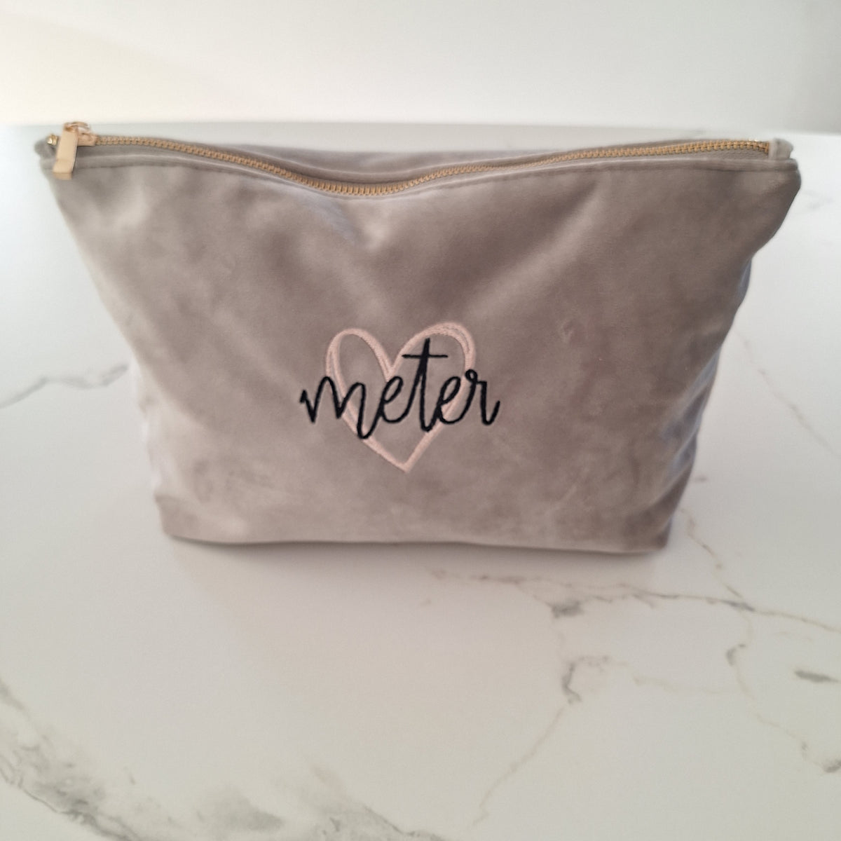 Luxe velvet toilettas Meter